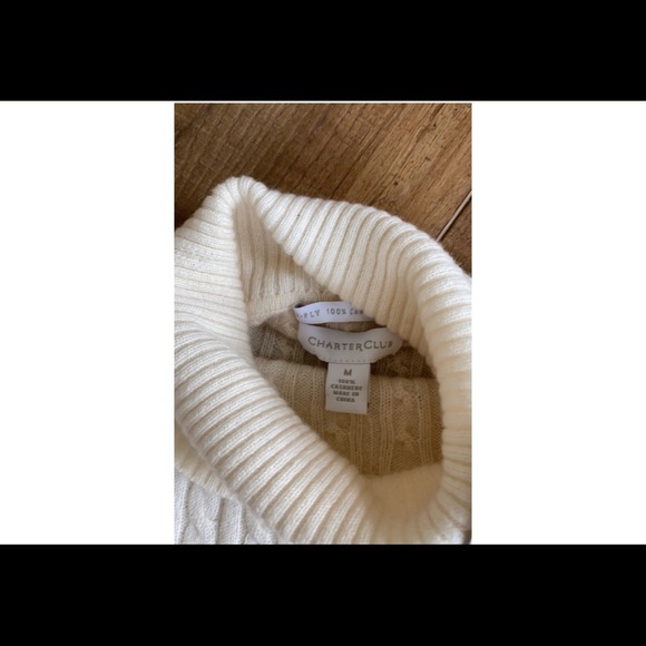 Charter Club 100% *CASHMERE* Sweater ❄️ - Picture 8 of 8